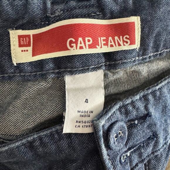 GAP Jeans Women's Dark Wash Flare Leg Jeans Size 4 Y2K Jeans 00s - Picture 8 of 10